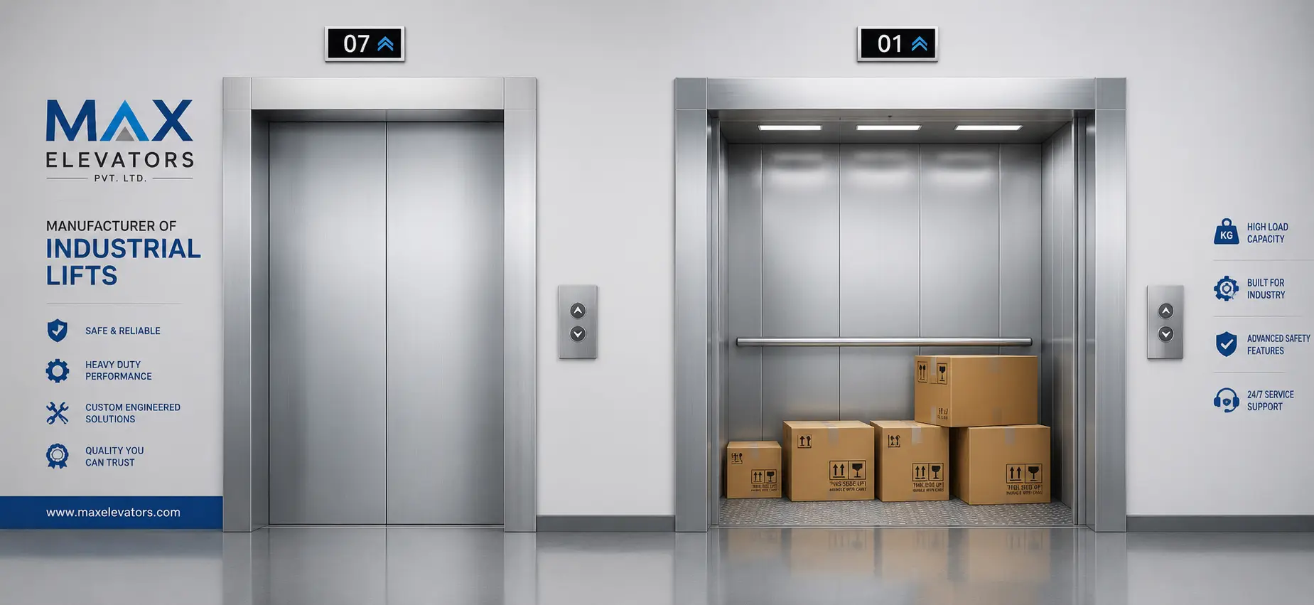 Goods Lift Banner
